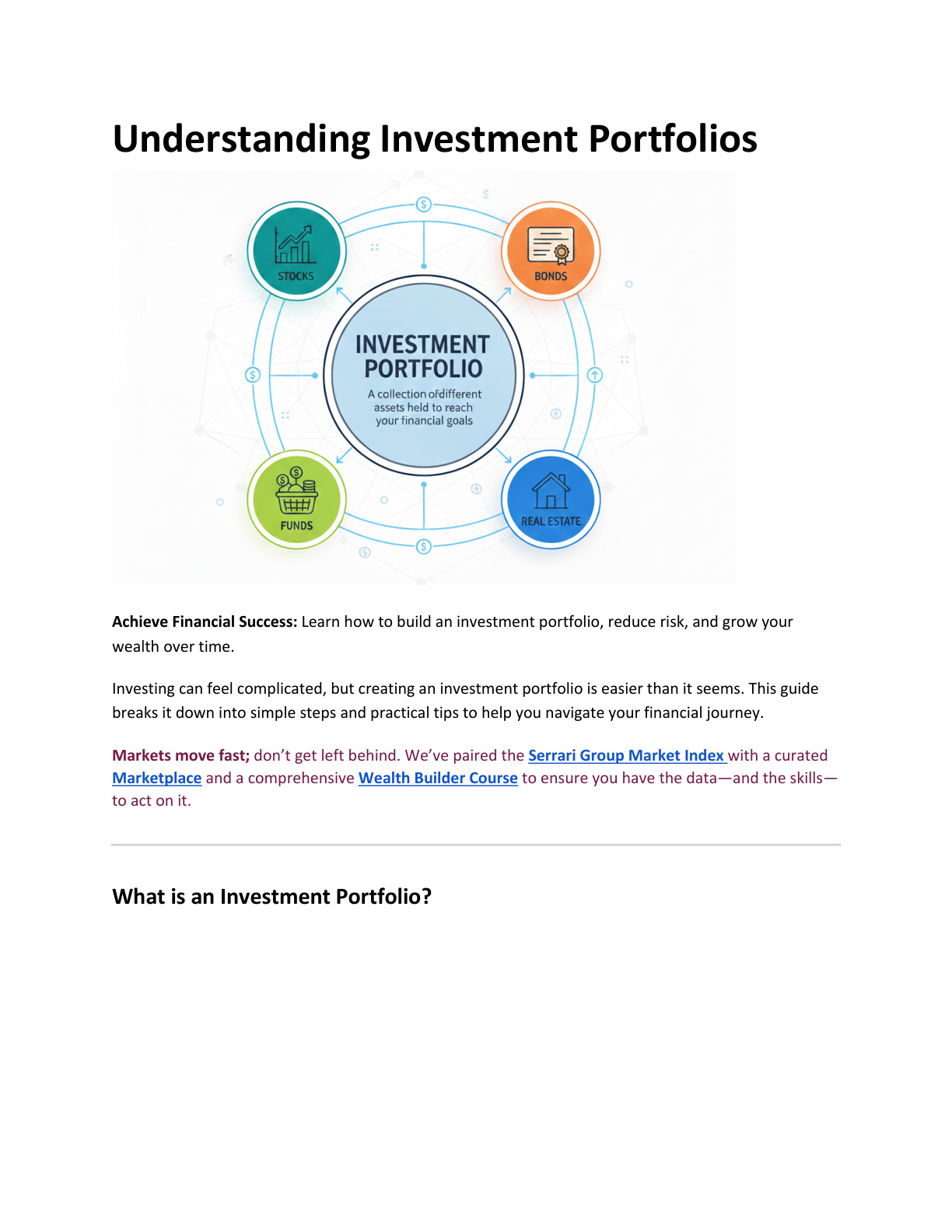Understanding Investment Portfolios cover