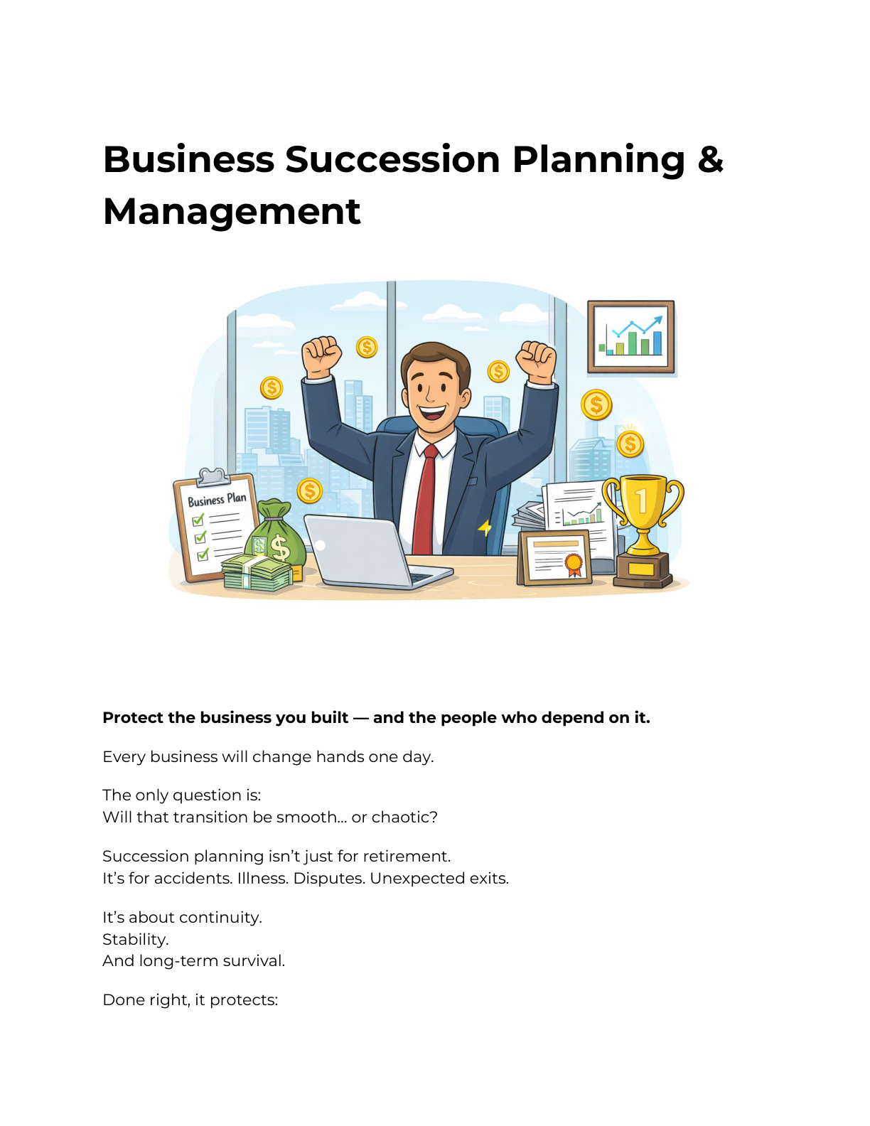 Business Succession Planning & Management