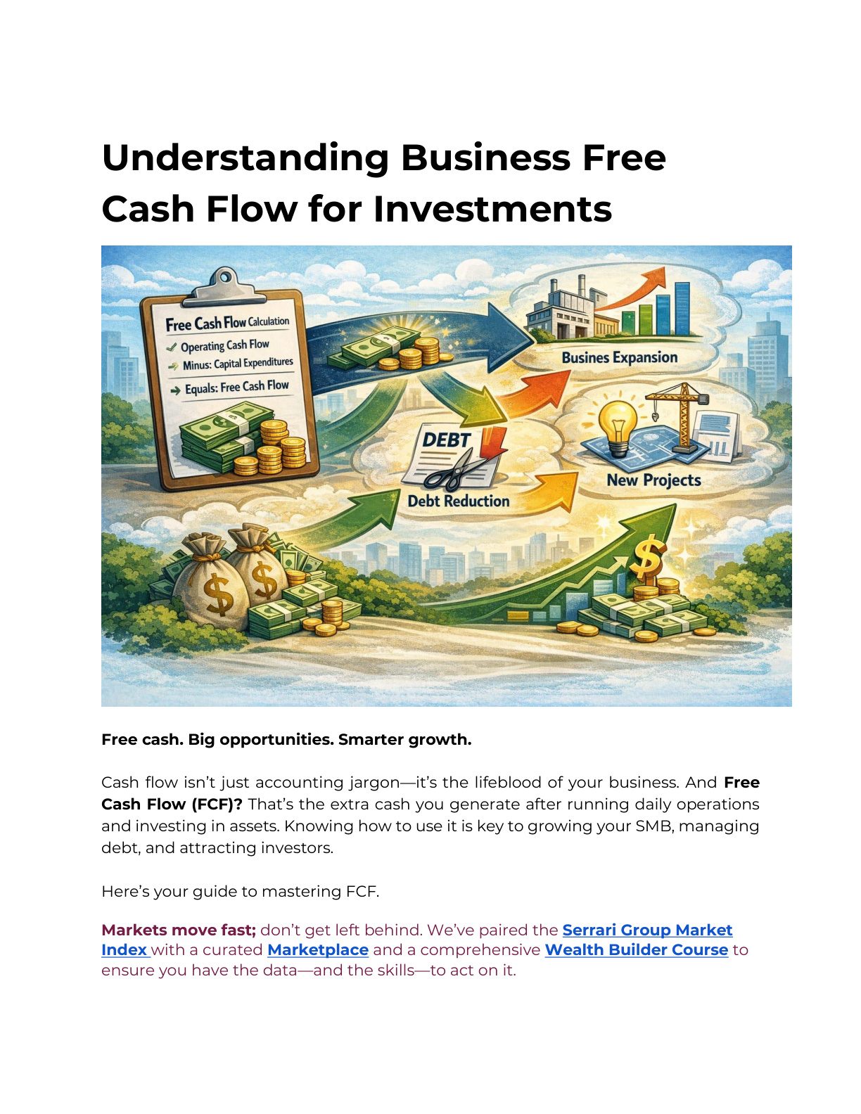 Understanding Business Free Cash Flow for Investments cover