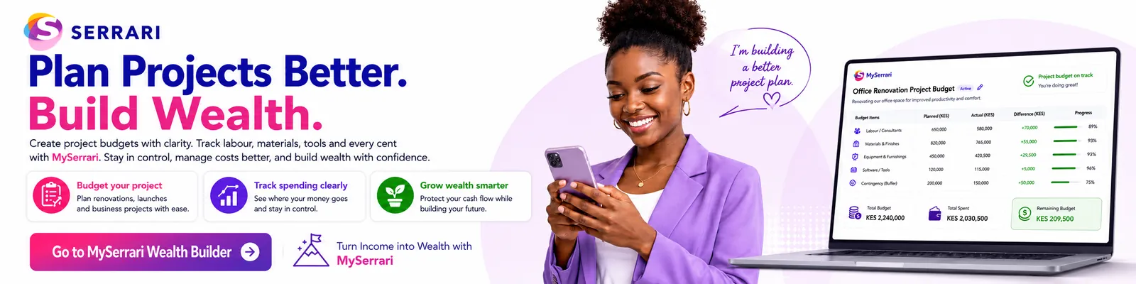Build your wealth with MySerrari