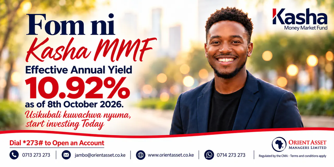 Kasha Money Market Fund: 10.92% effective annual yield as of 8 October 2026 — Orient Asset Managers