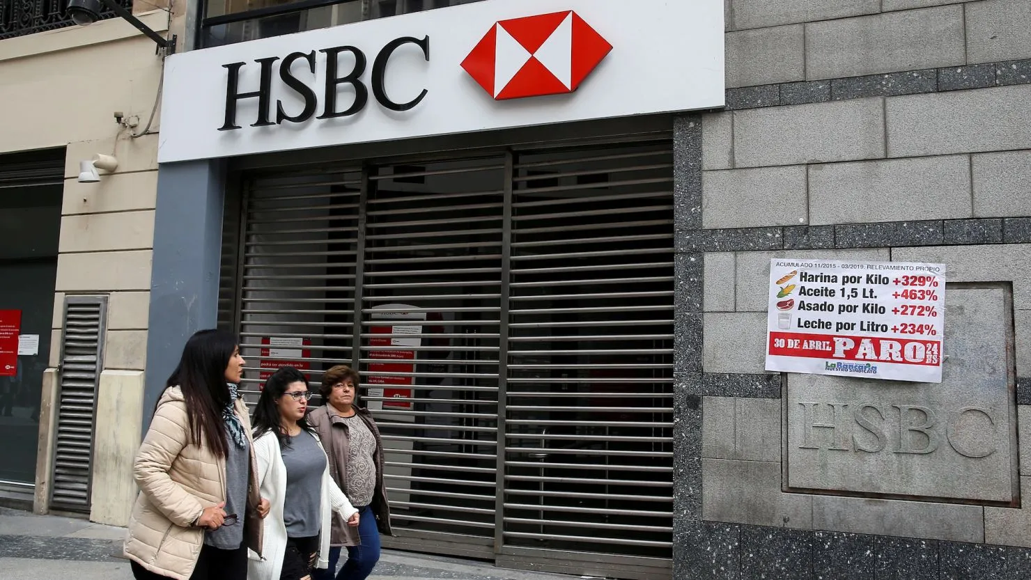 HSBC to Sell Argentina Business to Grupo Financiero Galicia in $550 Million Deal
