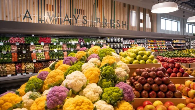 Egyptian food products prepared for export as the country reports a 22 percent increase in shipments to the United States in Q1 2024.