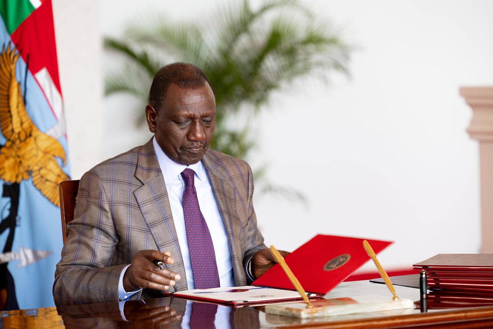 Kenya President Engages IMF Chief Following Withdrawal of Tax Hikes Amid Protests