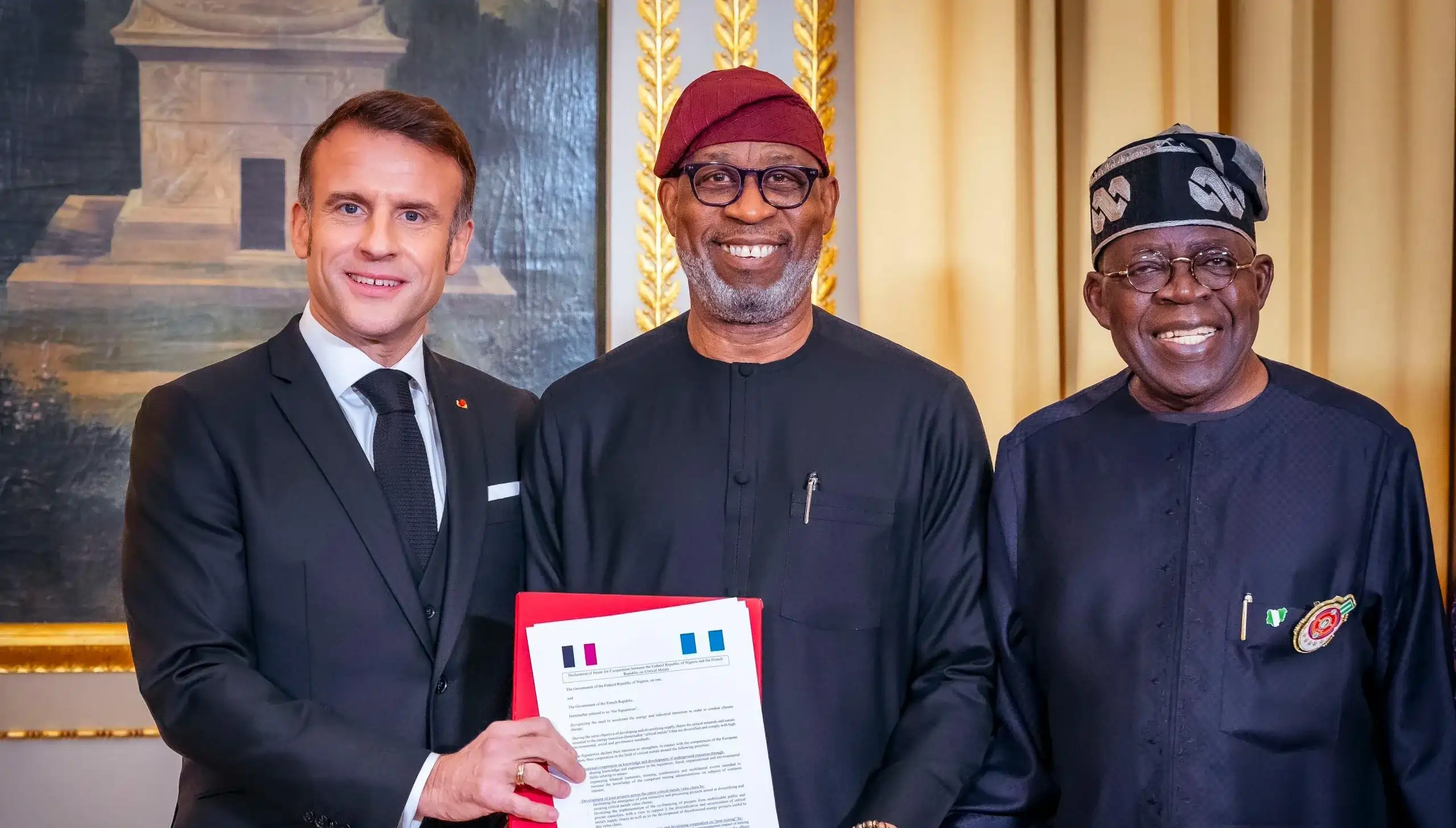 Nigeria, France Sign MOU on Critical Minerals