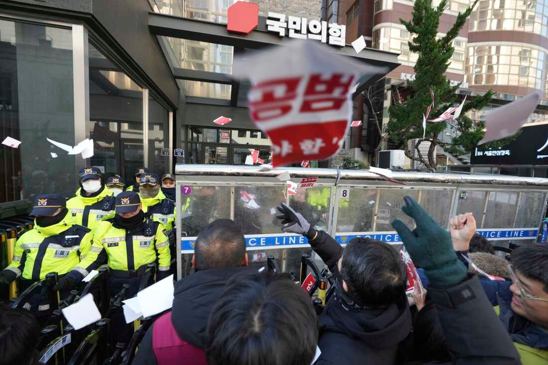 Rally in South Korea after martial law chaos