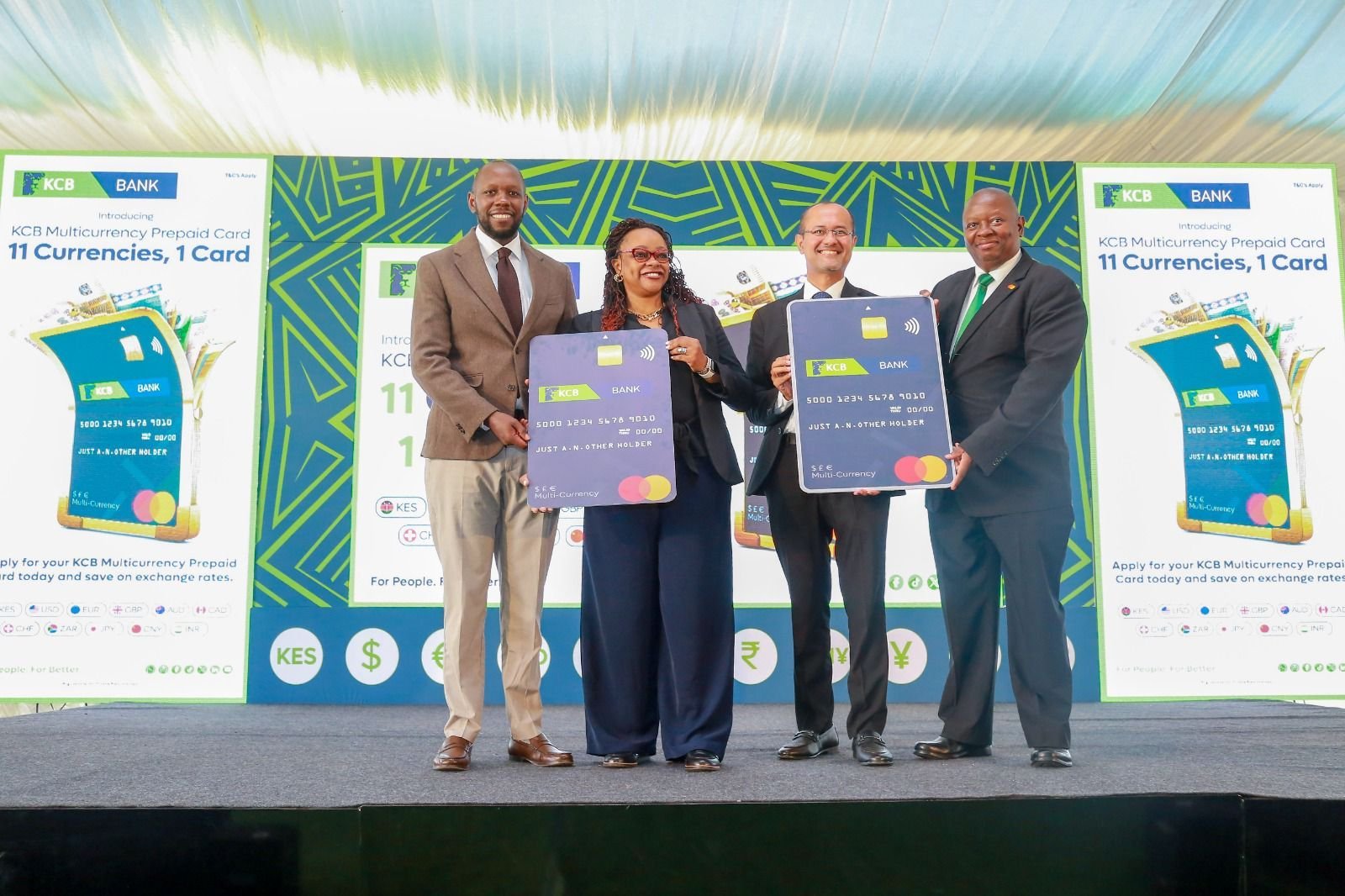 KCB Bank and Mastercard Unveil Kenya’s First Multi-Currency Prepaid Card