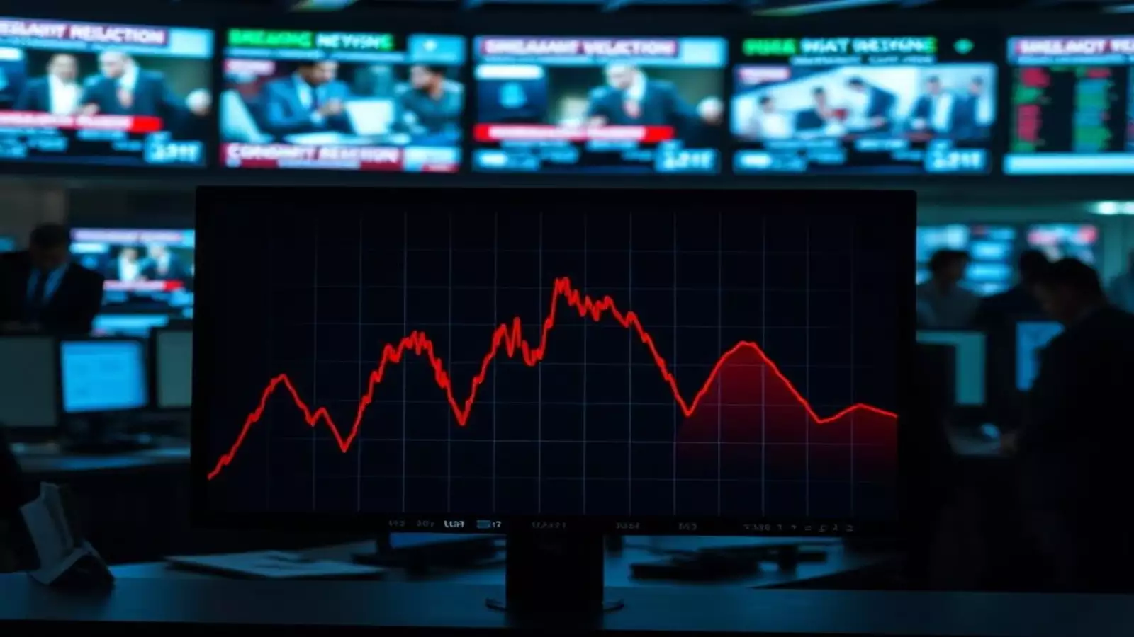 US Stocks Plunge Amid Escalating Trade War Fears: Global Markets Brace for Impact