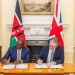 Kenya and UK sign renewed 5-year pact to boost trade, development, and cooperation, unlocking Ksh.427B in transformative investments