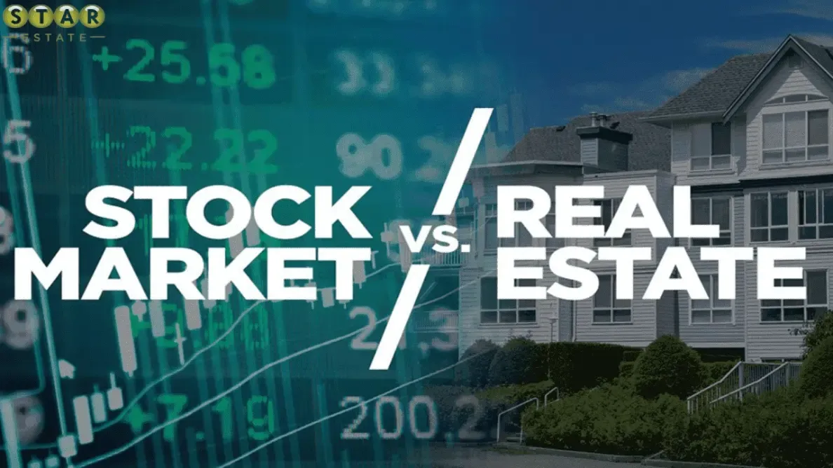 invest in real estate or stocks