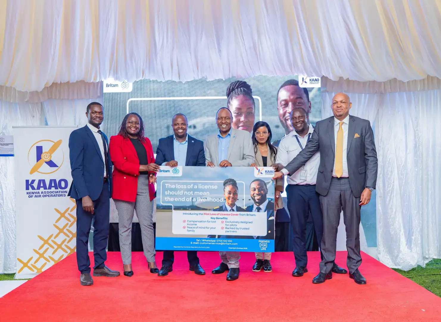 Britam Pioneers Aviation Insurance in Kenya with Groundbreaking Pilot Loss of Licence Cover