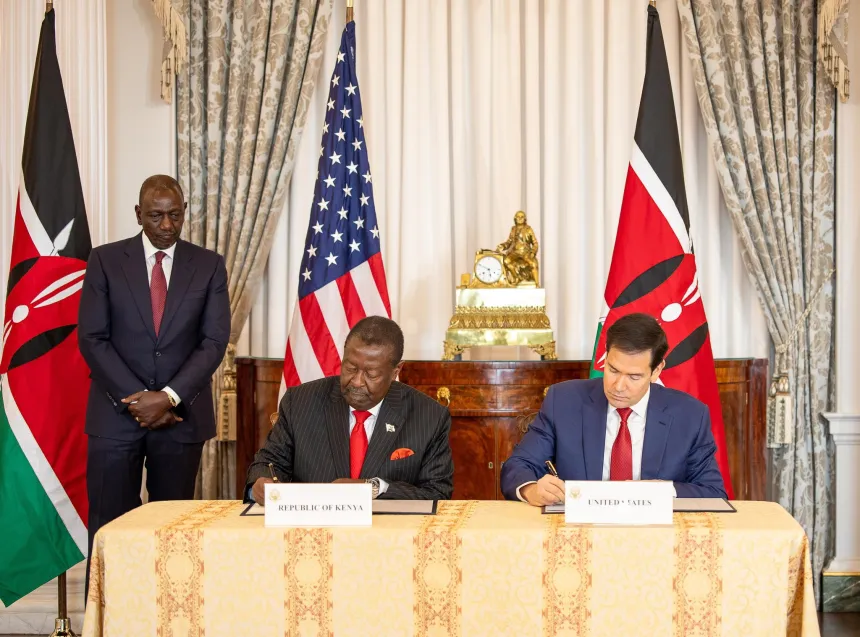 Kenya Becomes First Nation to Sign Historic $1.6 Billion Direct Government Health Partnership Under Trump's 'America First' Strategy