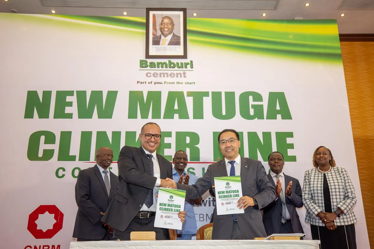 Bamburi Cement Seals Historic KSh 32 Billion Clinker Deal, Positioning Kenya as Regional Cement Manufacturing Hub