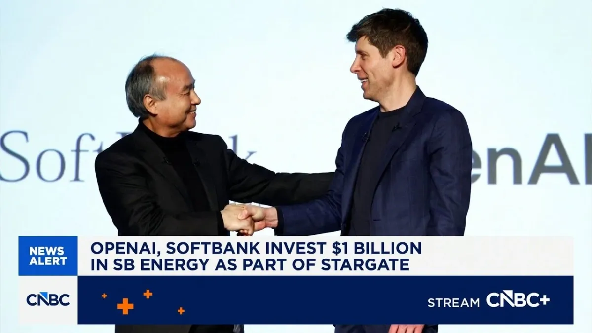 OpenAI and SoftBank Pour $1 Billion