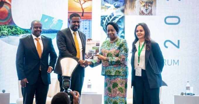 COMESA attracting 67% of Africa’s foreign direct investment, with regional maps, financial flows, and infrastructure visuals highlighting strong investment dominance.