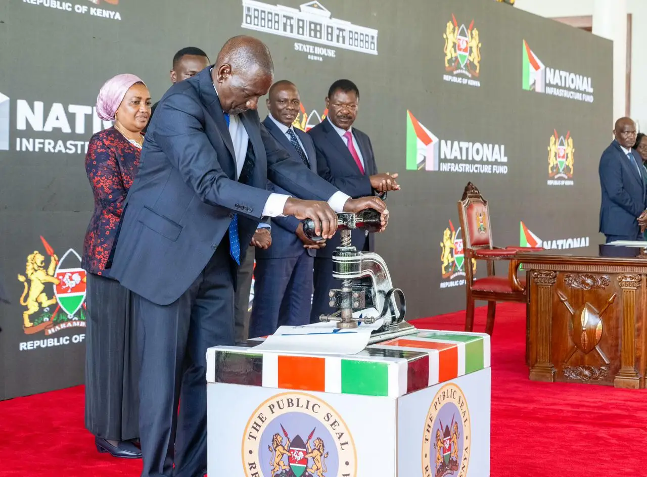Kenya Establishes National Infrastructure Fund as President Ruto Signs Landmark Financing Law