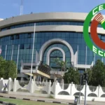 ECOWAS unveiling a strategic plan for West Africa’s digital future, featuring connected technology networks, smart cities, and digital infrastructure development across the region.