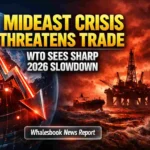 Global trade faces a sharp slowdown in 2026 as Middle East conflict and energy shocks threaten economic recovery and global growth prospects
