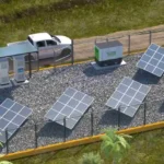 IFC supporting African telecom towers with clean energy solutions via IPT PowerTech partnership, highlighting $45 million investment in sustainable power infrastructure.