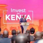 Kenya investment conference showcasing $2.9 billion in deals across multiple projects, with business leaders, infrastructure visuals, and economic growth themes.