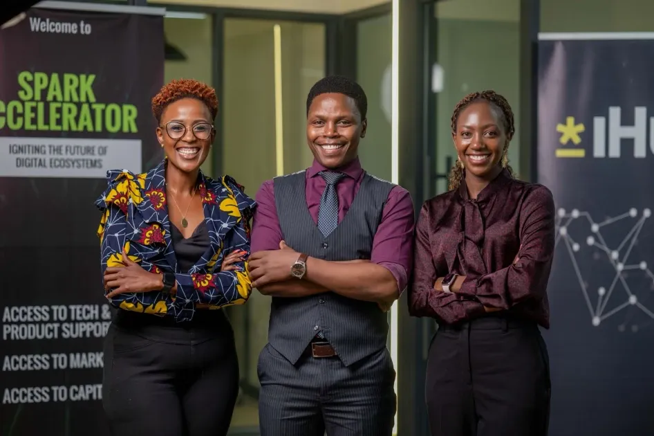 Twiva empowering African content creators with a proven business model, featuring creators working on laptops, mobile devices, and monetization tools, highlighting opportunities for growth and sustainability in the creative economy.