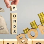 Vietnam financial district skyline with charts and bond market data overlays, illustrating new transparency and oversight rules strengthening the corporate bond market.