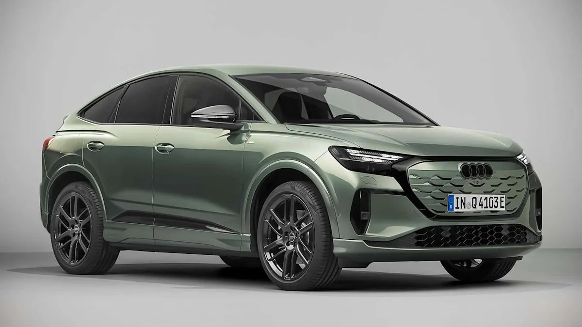 Audi Q4 e-tron upgrade improves driving range charging speed and AI technology features