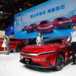 China auto show in Beijing highlights EV competition AI innovation and price wars among automakers