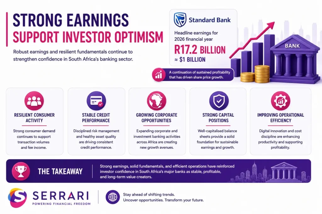 Rising corporate earnings driving investor confidence and optimism across equity markets, reflecting strong financial performance and growth expectations