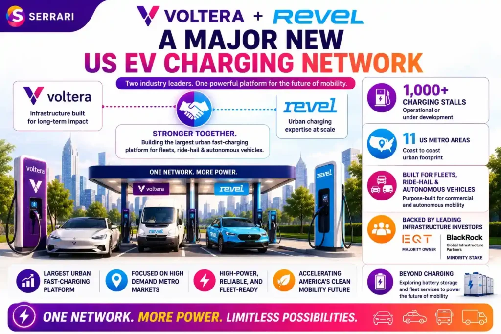 Voltera and Revel combining EV charging operations to expand electric vehicle infrastructure networks and accelerate urban charging station deployment
