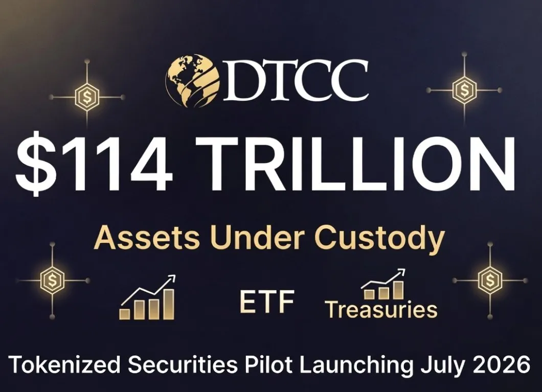 DTCC launches tokenization initiative targeting the $114 trillion securities market