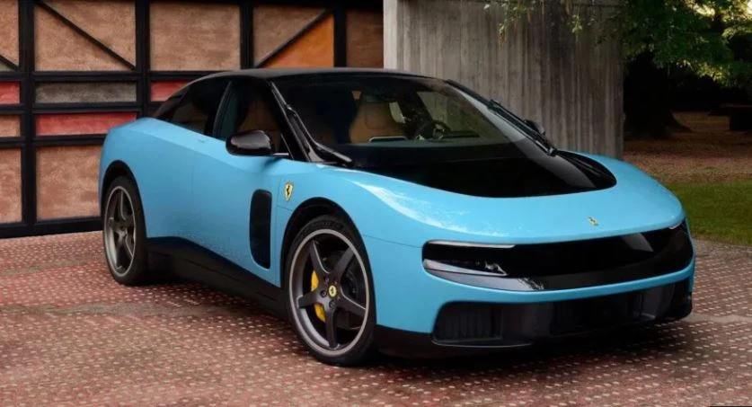 Ferrari unveils its first fully electric supercar named Luce as part of EV transition strategy