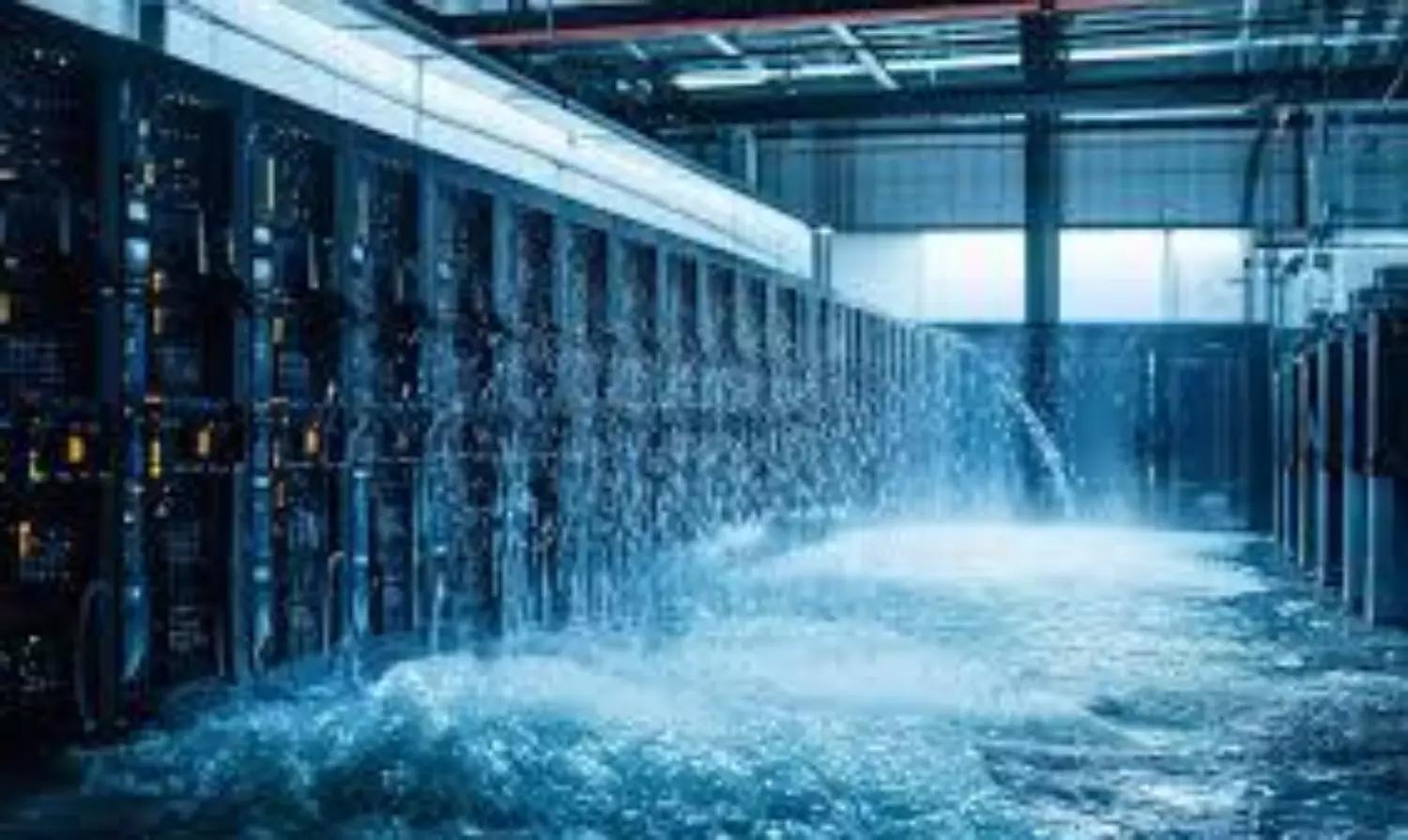 AI data centres facing rising power and water demand challenges as infrastructure expansion intensifies sustainability and resource consumption concerns.