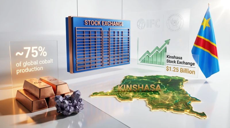 The Democratic Republic of Congo and IFC are working to establish the Kinshasa Stock Exchange to strengthen capital markets
