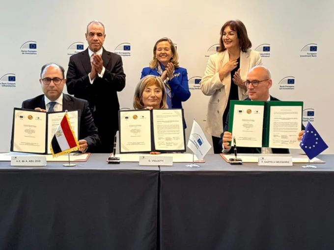 Egypt and the European Union launch a 690 million euro electricity grid upgrade to support clean energy integration