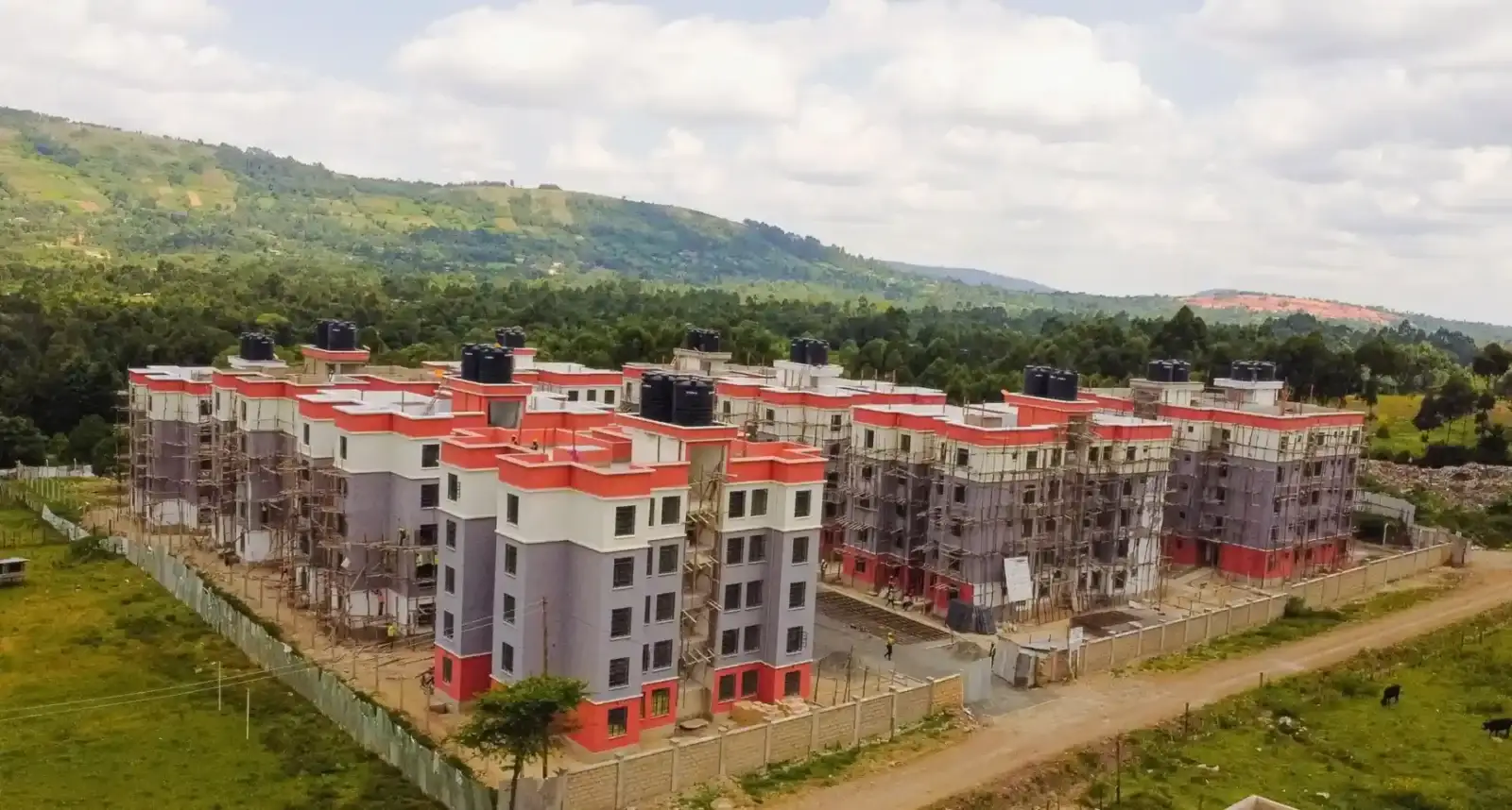 A residential housing project delivers over 70 homes, supporting housing demand and expanding access to modern living spaces