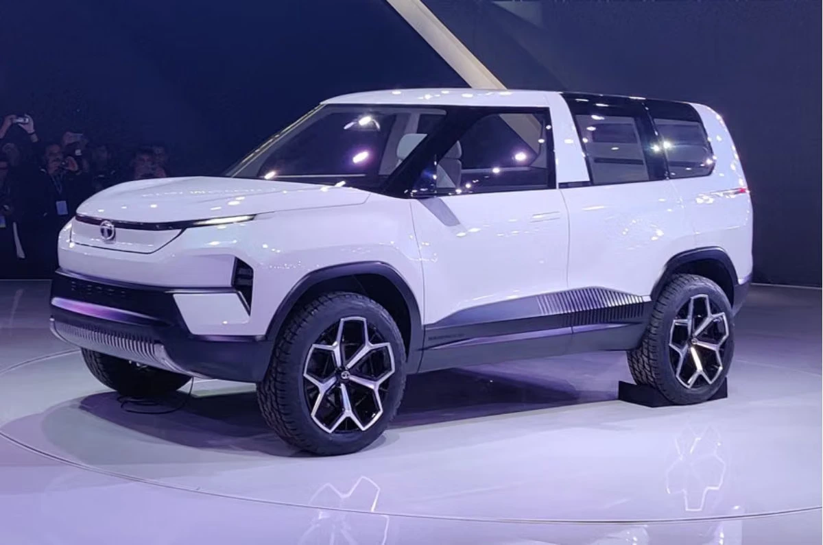 Tata Motors teases the Sierra EV with all-wheel drive capability ahead of its official debut on June 30