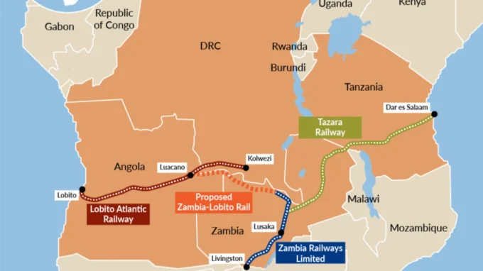 Zambia advancing Lobito Corridor investment pipeline to boost rail infrastructure, mining exports, and regional trade connectivity across Africa.