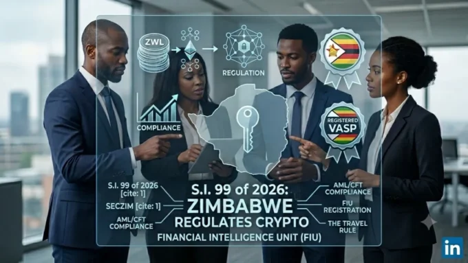 Zimbabwe introduces new cryptocurrency regulations requiring virtual asset businesses to register and comply with oversight rules