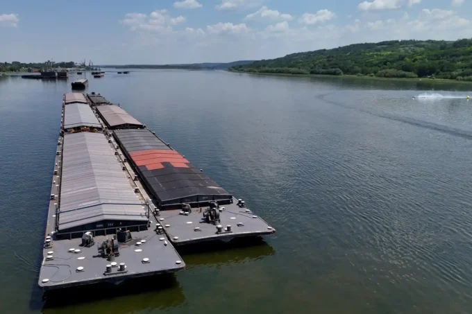 Serbia taps strategic diesel reserves as low water levels on the Danube River disrupt fuel imports and regional energy supply.
