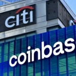 Citigroup partners with Coinbase to provide stablecoin payment infrastructure for institutional clients, connecting traditional banking systems with blockchain-based payments.