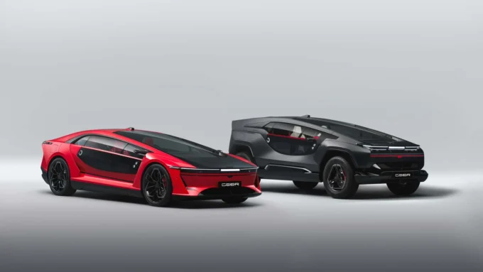 Saudi Arabia’s Ceer unveils its first electric sedan and SUV as the country develops a homegrown automotive and EV manufacturing industry.