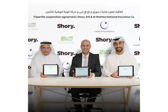 Shory launches comprehensive Tesla insurance in the UAE with Al Wathba National Insurance and EVS providing specialist electric vehicle repair support.
