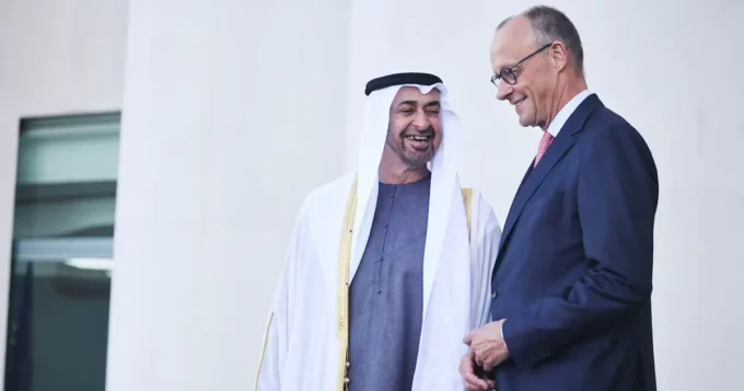 UAE pledges €40 billion investment push into Germany, highlighting foreign direct investment, German industry, infrastructure, and UAE-Germany economic ties