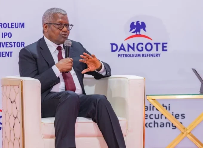 Dangote Refinery GDR entry price falls to KSh 535 for Kenyan investors, highlighting global depositary receipts, cross-border investing, Nigerian equities, and investment access