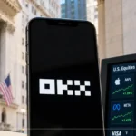 OKX-ICE files to launch a 24/7 tokenized stock platform, highlighting tokenized equities, digital assets, blockchain, and financial markets
