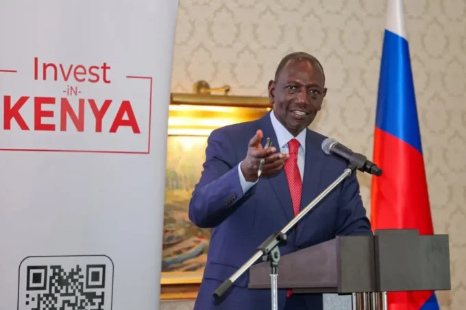 President William Ruto courts Russian investors for Kenya's Sh5.2 trillion investment plan, highlighting foreign direct investment, economic partnerships, infrastructure development, and trade opportunities